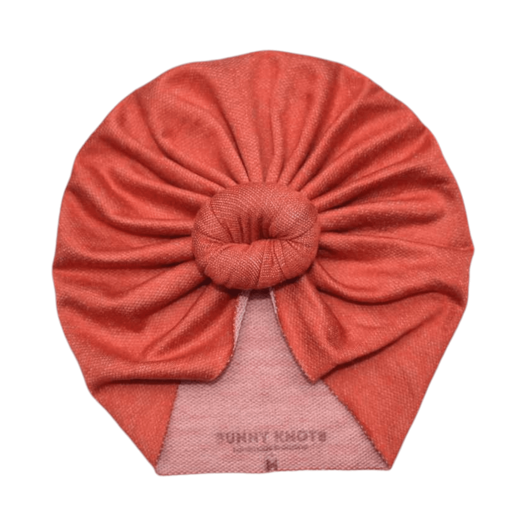 Elianne | Pumpkin Spice | French Terry Headwrap - Bunny Knots