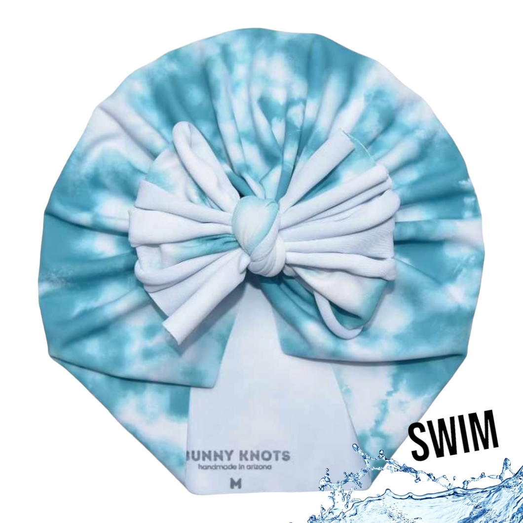 Oceane | Blue Tie Dye | Raga Swim Headwrap