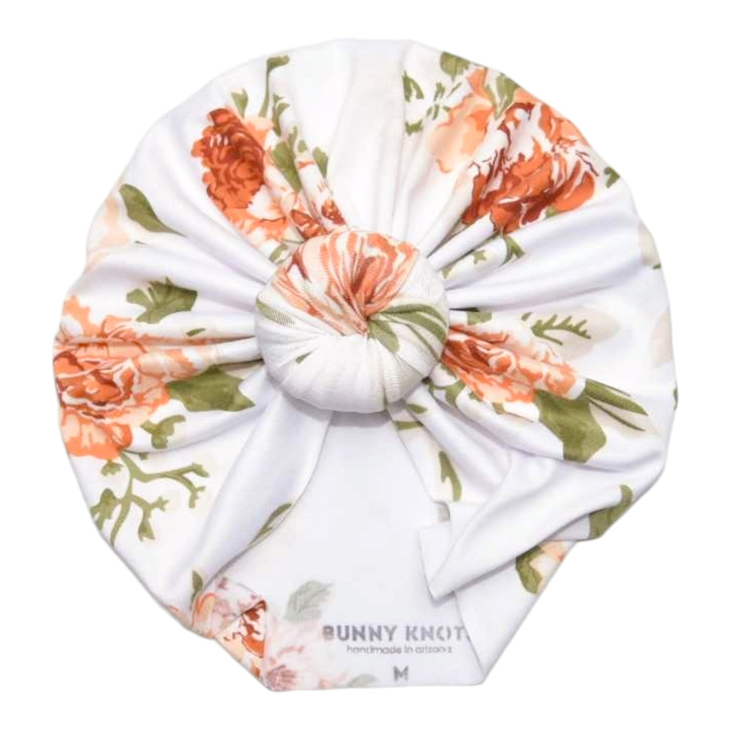 Whit | English Floral | Classic Knot Headwrap