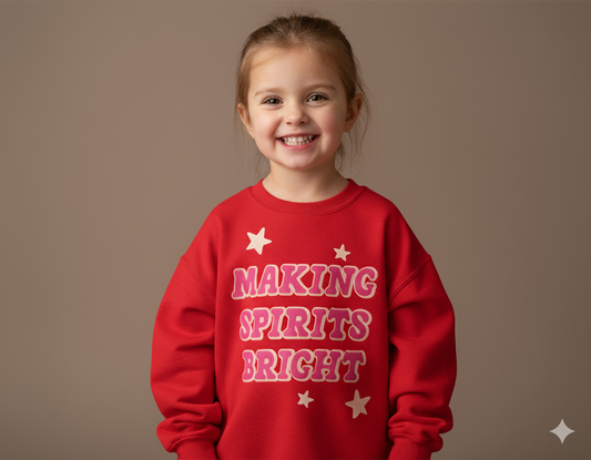 Making Spirits Bright Crewneck Sweatshirt