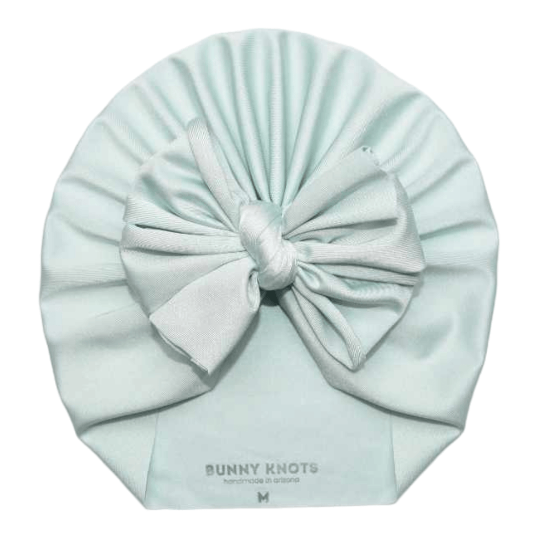 Nebula | Mercury Green | Swim Headwrap - Bunny Knots
