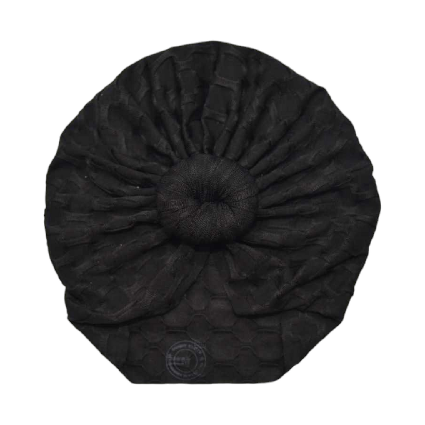 Eve | Jet Black | Honeycomb Headwrap