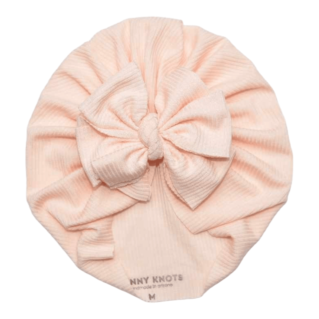Nallah | Georgia Pink | Ribbed Headwrap - Bunny Knots