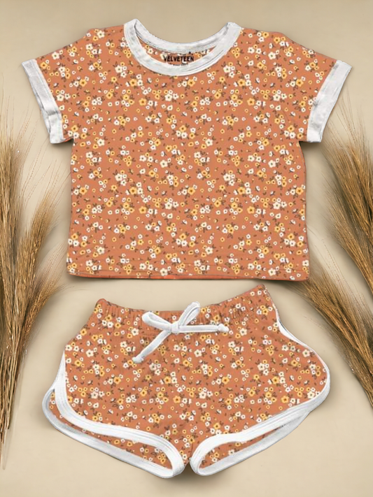 Itsy Ditsy | Bamboo Retro Shortie Set
