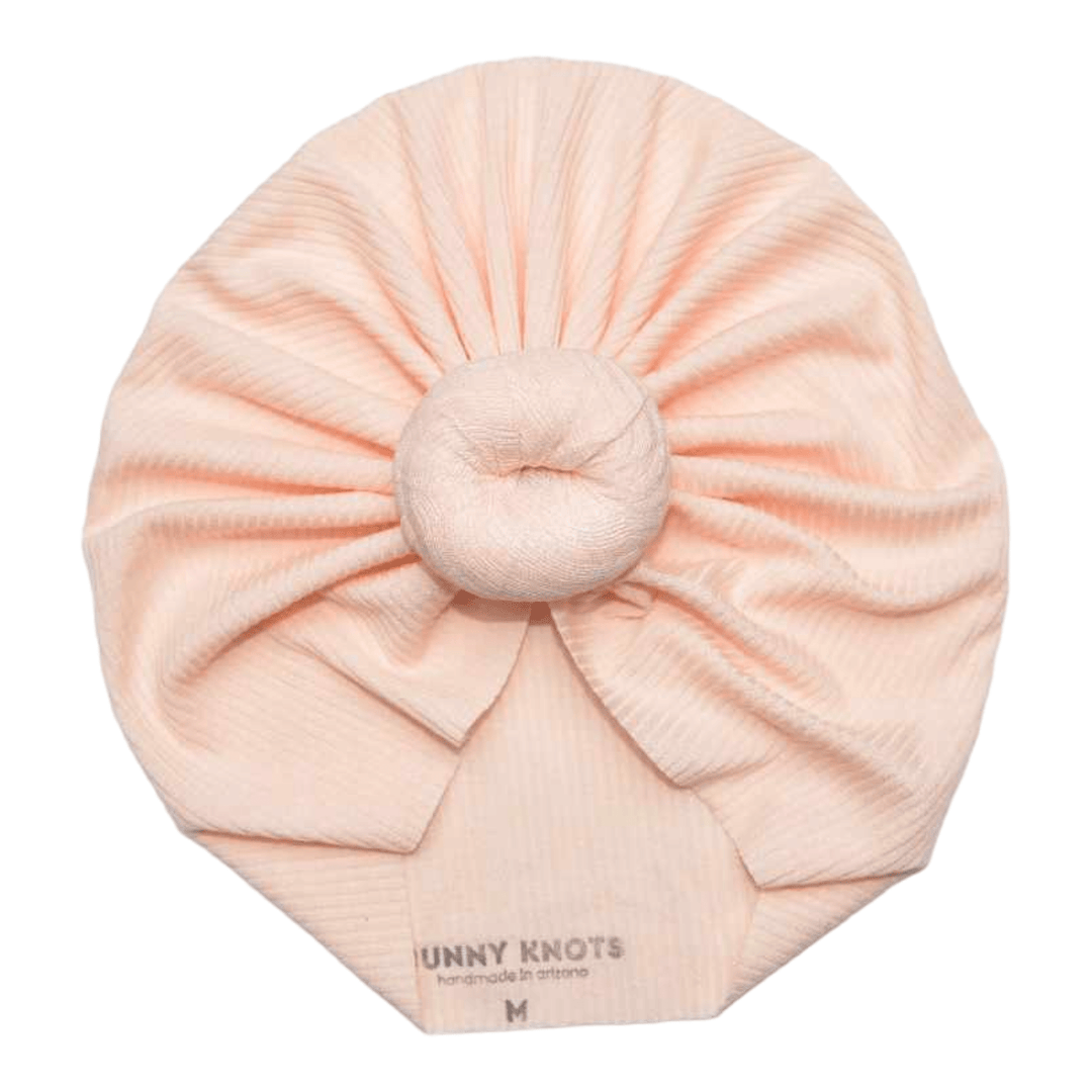 Nallah | Georgia Pink | Ribbed Headwrap - Bunny Knots