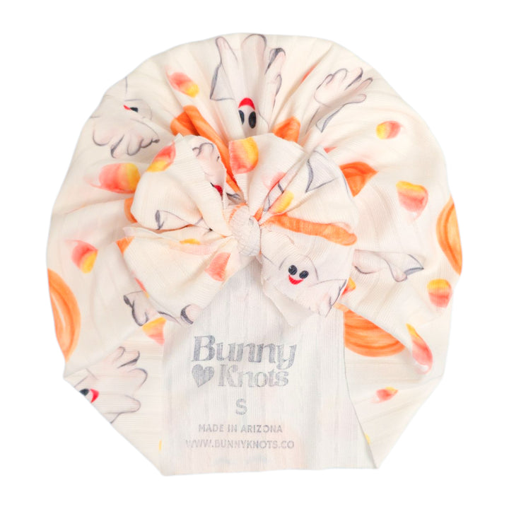 Candy Corn Cutie | Halloween Limited Edition | Ribbed Headwrap - Bunny Knots