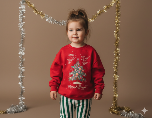 Merry + Bright Crewneck Sweatshirt