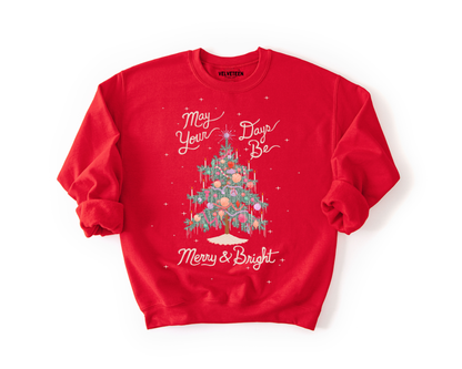 Merry + Bright Crewneck Sweatshirt
