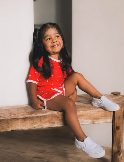 Boop! | Bamboo Retro Shortie Set