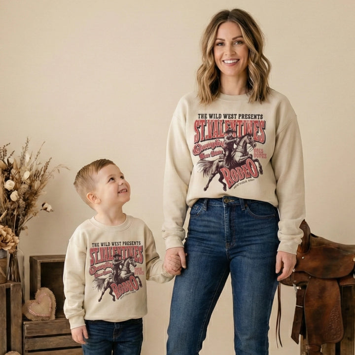 St. Valentine Rodeo Crewneck Sweatshirt