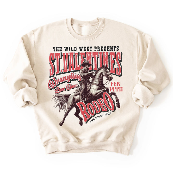 St. Valentine Rodeo Crewneck Sweatshirt