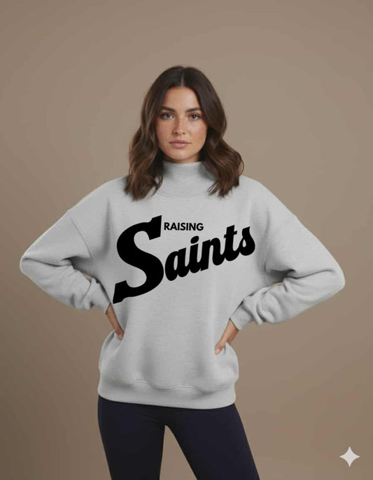 Raising Saints Women's Mockneck Sweatshirt