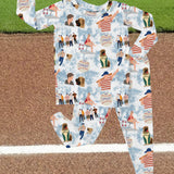 Sandlot For-ev-er | Fitted Bamboo Loungewear Set