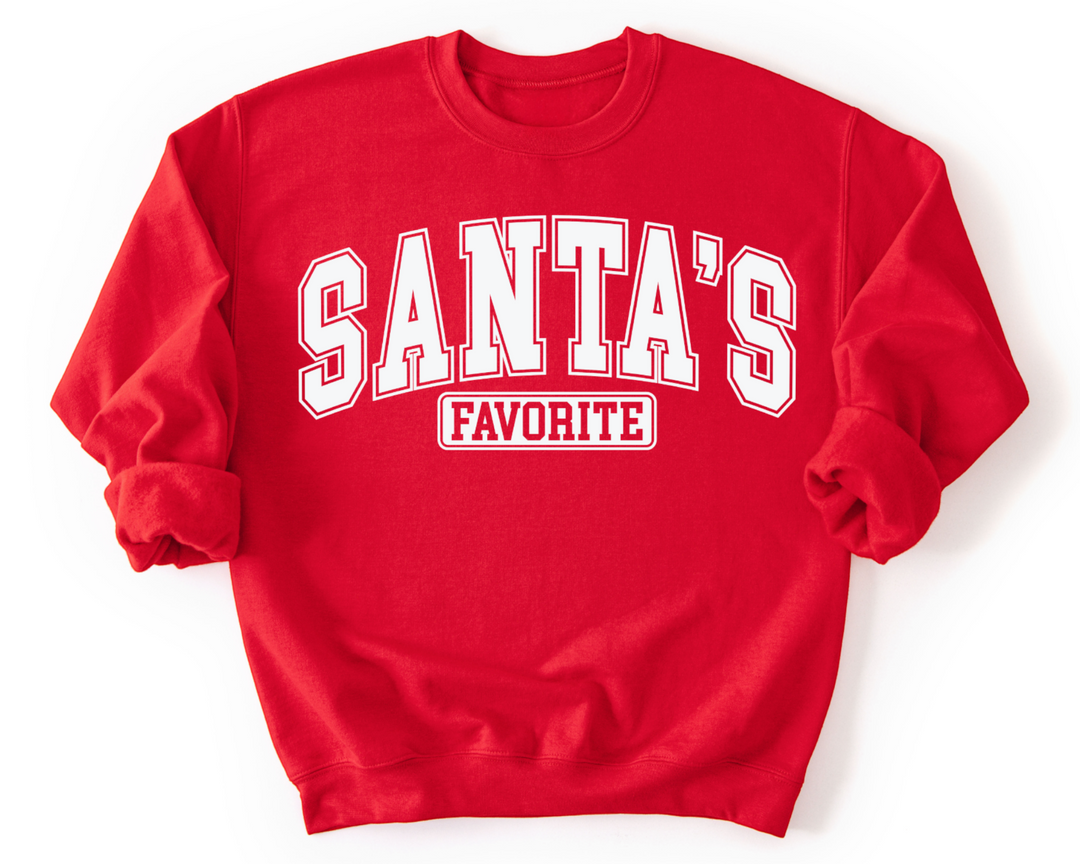 Santa's Favorite Crewneck Sweatshirt