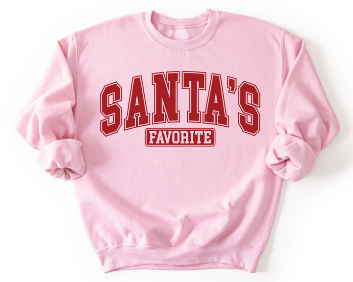 Santa's Favorite Crewneck Sweatshirt
