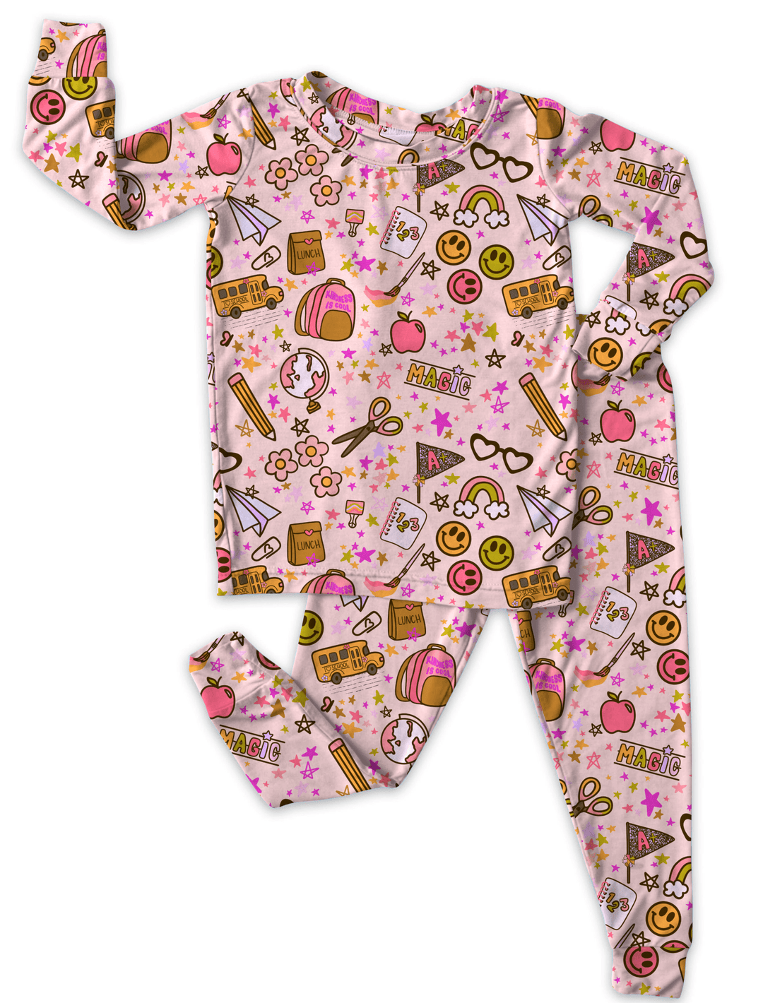 School Magic | Bamboo Loungewear Set - Bunny Knots