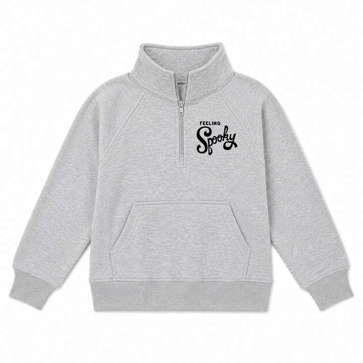 Feeling Spooky Half Zip Sweat Set