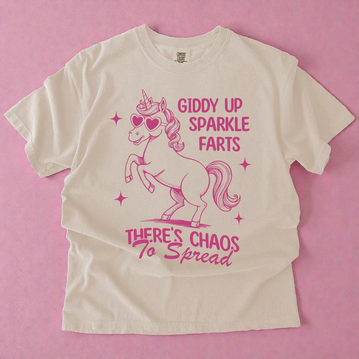 Giddy Up, Sparkle Farts T-Shirt