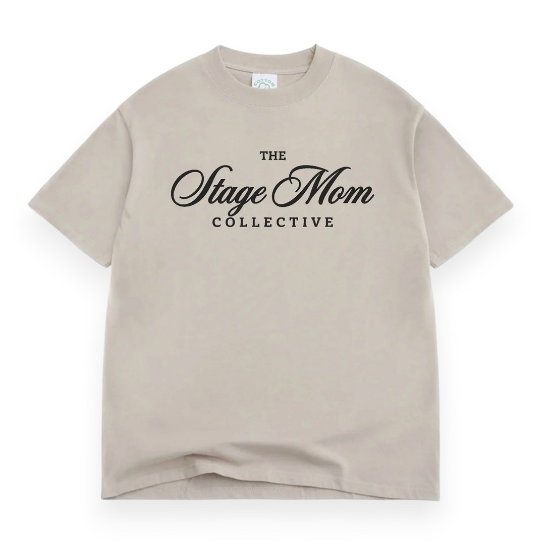 The Stage Mom Collective Luxe Oversized Drop Sleeve T-Shirt
