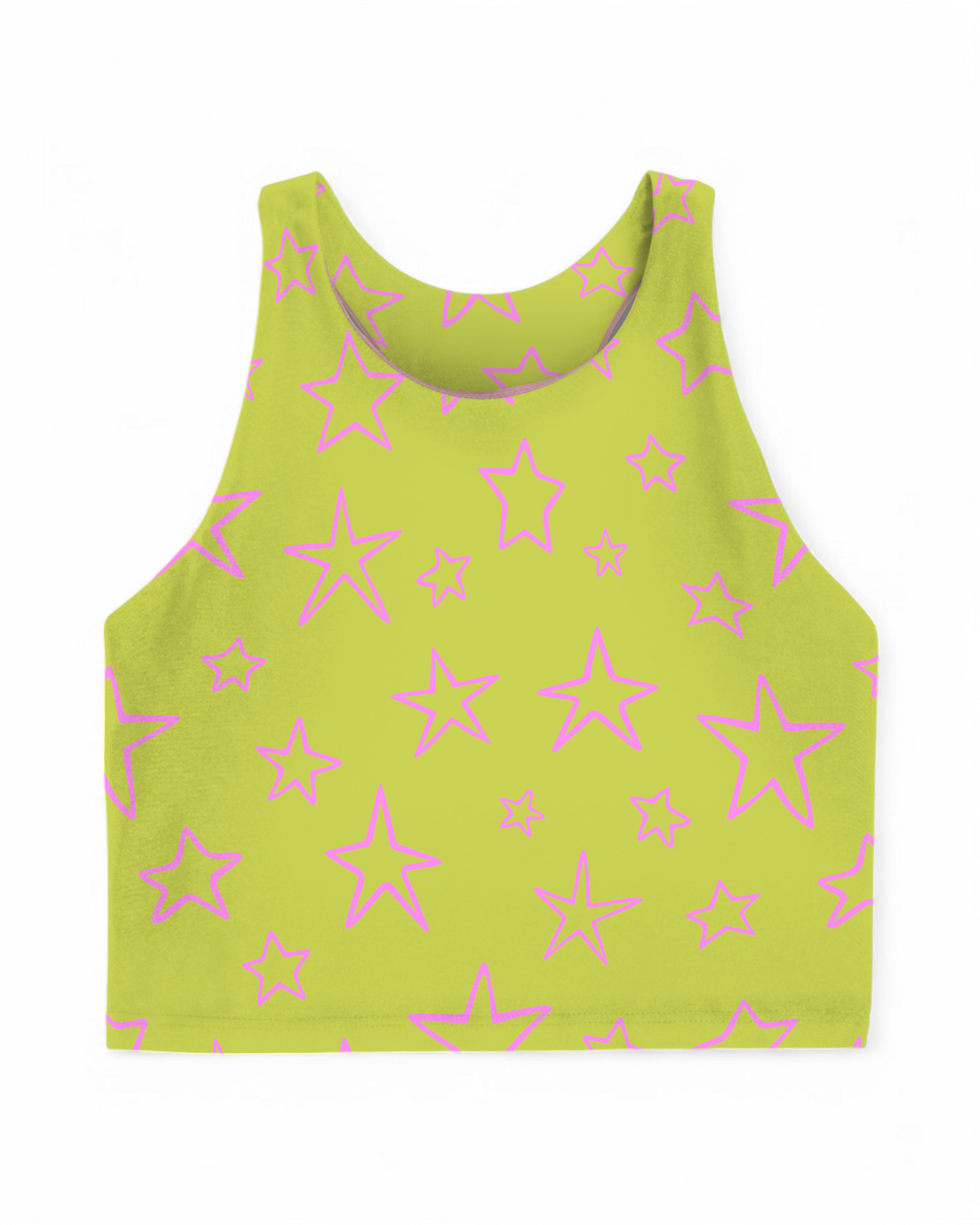 Star Catcher Modest Crop Athletic Tank