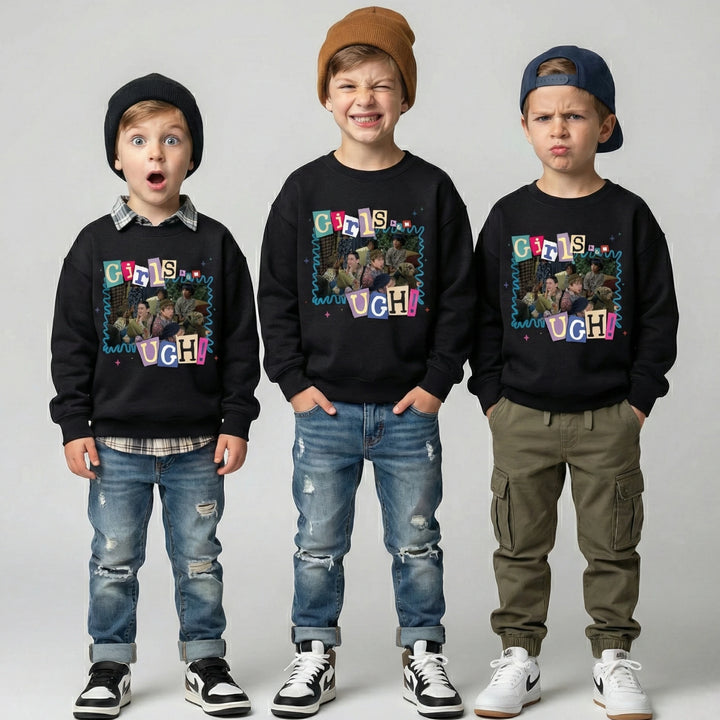 Girls UGH! Crewneck Sweatshirt