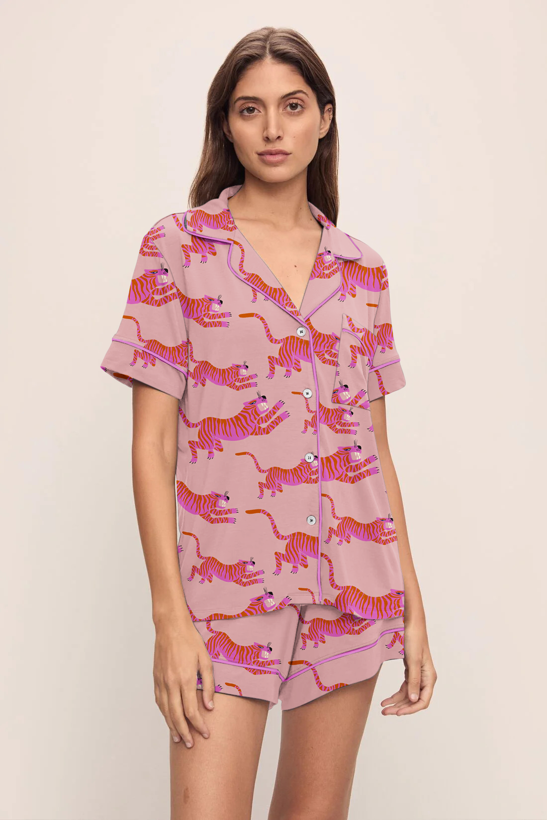 Tiger Tales | Women's Lounge Short Set