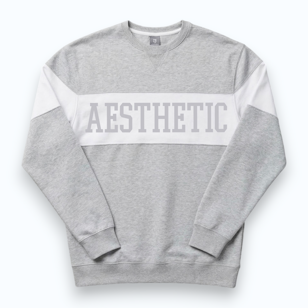 Aesthetic Varsity Crewneck Sweatshirt