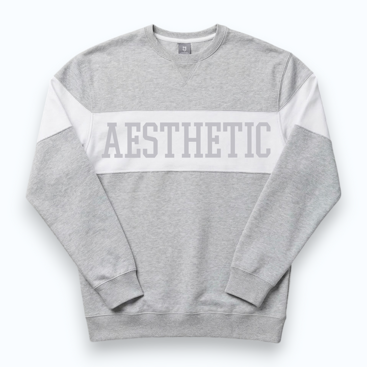 Aesthetic Varsity Crewneck Sweatshirt