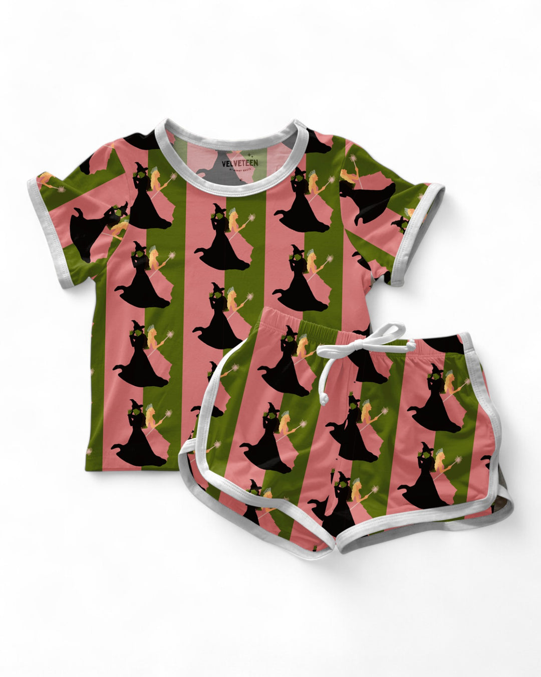 Wickedness | Bamboo Retro Shortie Set - Bunny Knots