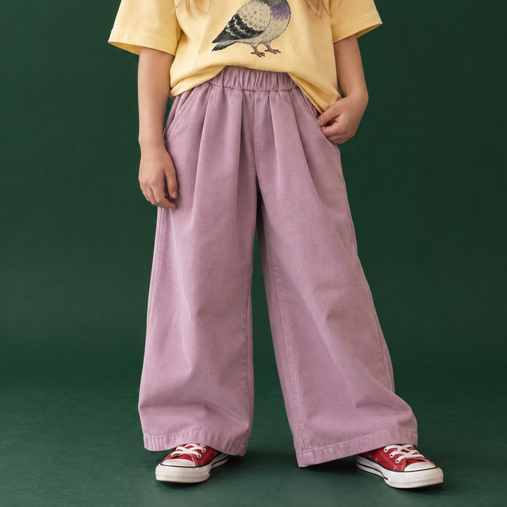 Pleats Please Lilac Trousers