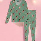 Dashing Deer | Women's Bamboo Loungewear Set