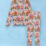 Gingerbread Town | Women's Bamboo Loungewear Set