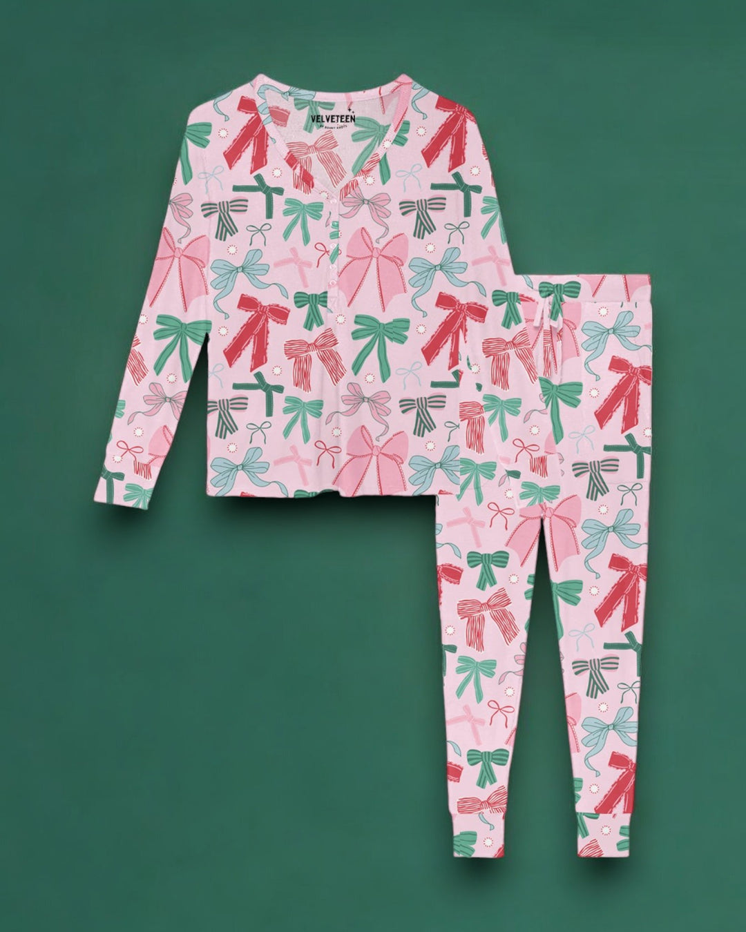 Greatest Gift | Women's Bamboo Loungewear Set - Bunny Knots