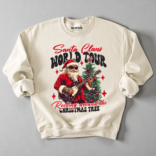 Santa Clause World Tour Crewneck Sweatshirt