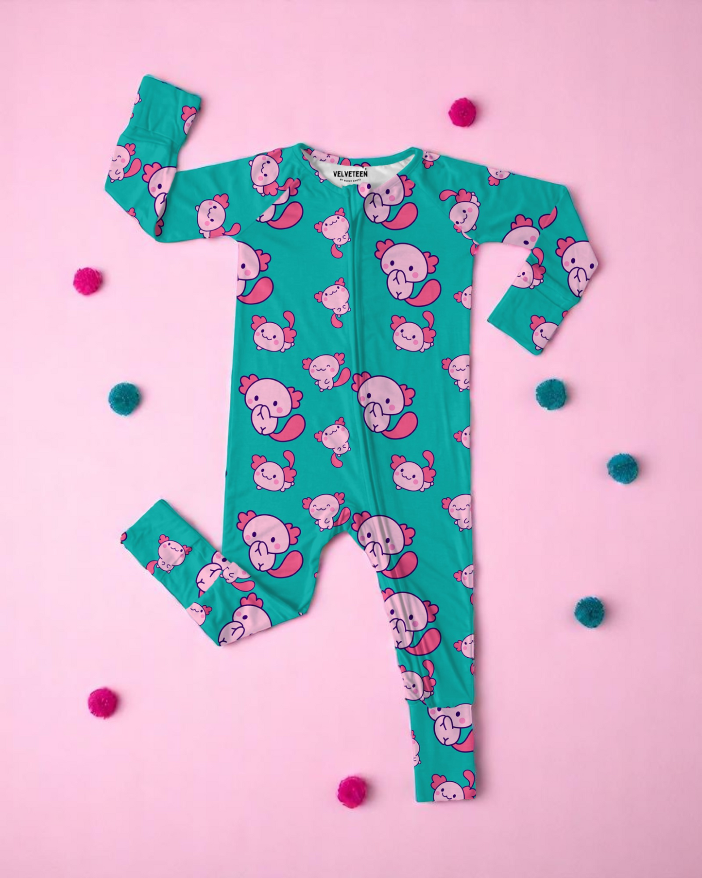 Giggly Axolotl | Modal Convertible Zippy