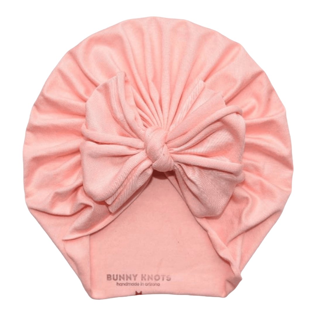 Aubreyana | Peaceful Peach | Classic Headwrap - Bunny Knots