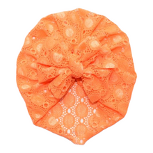 Load image into Gallery viewer, Atomic | Neon Orange| Lace Headwrap
