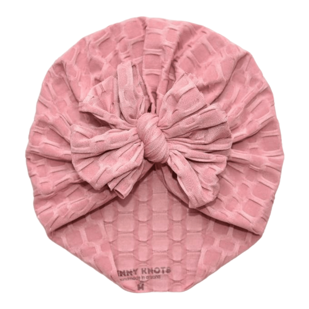 Brisa | Strawberry Mousse | Honeycomb Headwrap - Bunny Knots