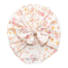 Load image into Gallery viewer, Mayweed | Pink &amp; Yellow Wildflowers | Eyelet Headwrap
