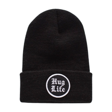 Load image into Gallery viewer, Hug Life Beanie | Midnight Black
