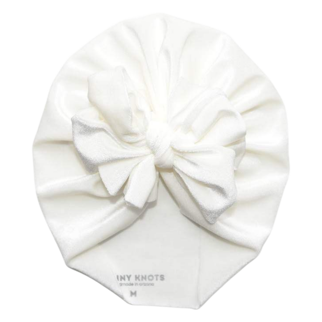 Ceri | Frosting White | Velvet Headwrap
