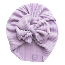 Load image into Gallery viewer, Suren | Wisteria Purple | Ribbed Sweater Headwrap
