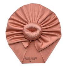 Load image into Gallery viewer, Sahera | Glistening Copper Rose | Swim Headwrap
