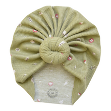 Load image into Gallery viewer, Crispin | Green Apple | Waffle Headwrap

