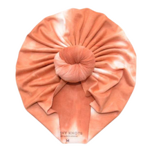 Load image into Gallery viewer, Cecily | Rust Flambé Tie Dye | Classic Headwrap
