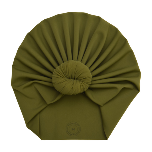 Paola | Spanish Olive | Swim Headwrap