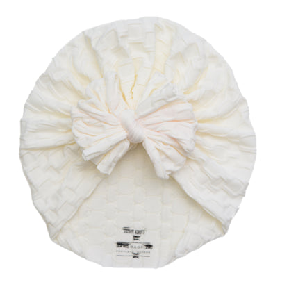 Robbie | Porcelain | Honeycomb Headwrap