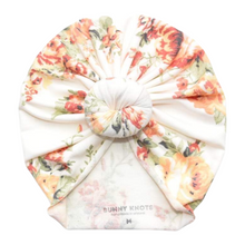 Load image into Gallery viewer, Emry | Cottage Floral | French Terry Headwrap
