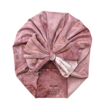 Load image into Gallery viewer, Cienna | Mulberry Cream Tie Dye | Classic Headwrap
