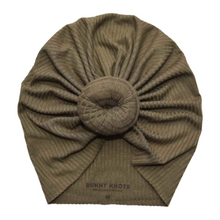 Load image into Gallery viewer, Luna Mia | Olive | Ribbed Headwrap
